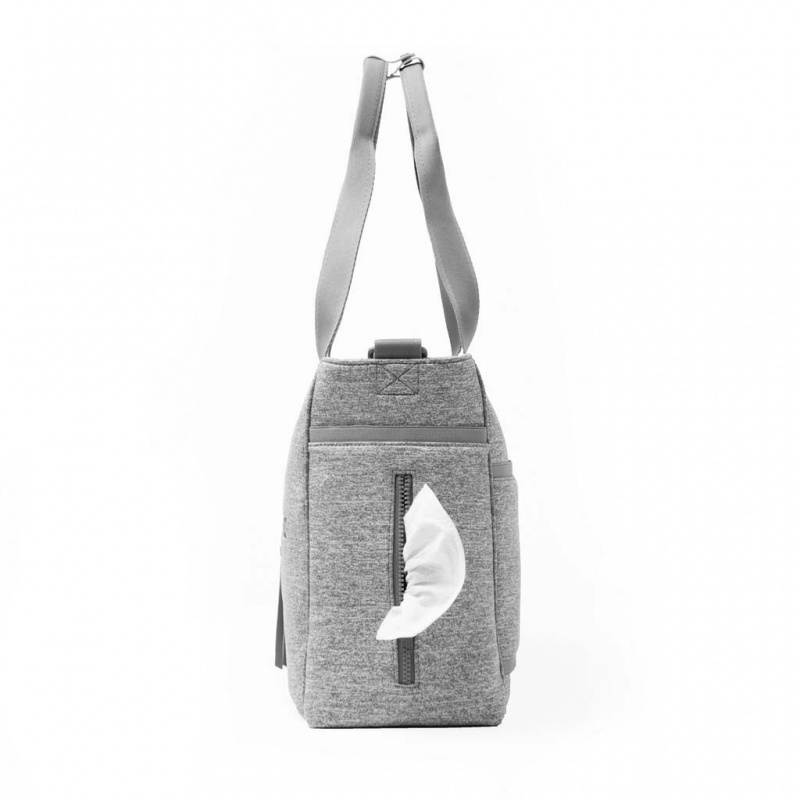 Bolsas Hombro Dagne Dover Wade Neoprene Diaper Tote Gris | JQEA21476