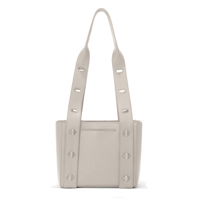 Bolso Tote Dagne Dover Tokyo Turnlock Beige | ELYV91408