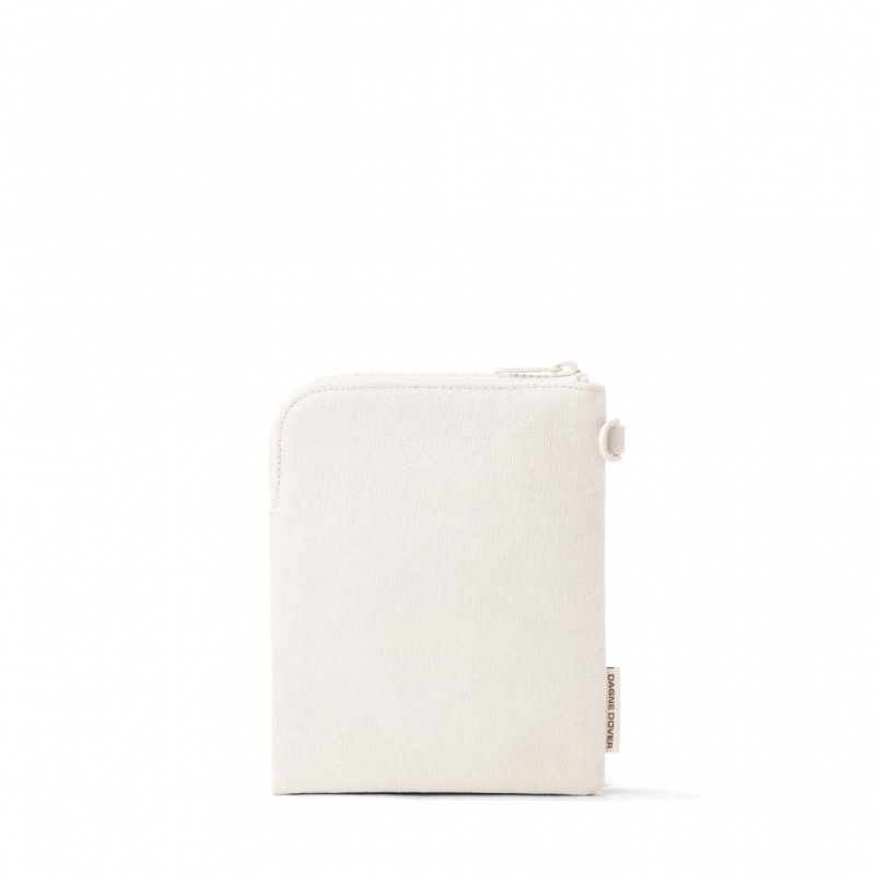 Carteras Dagne Dover Skye NeopreneOrganic Algodon Essentials Pouch OrganicCotton Beige | GRNM16457