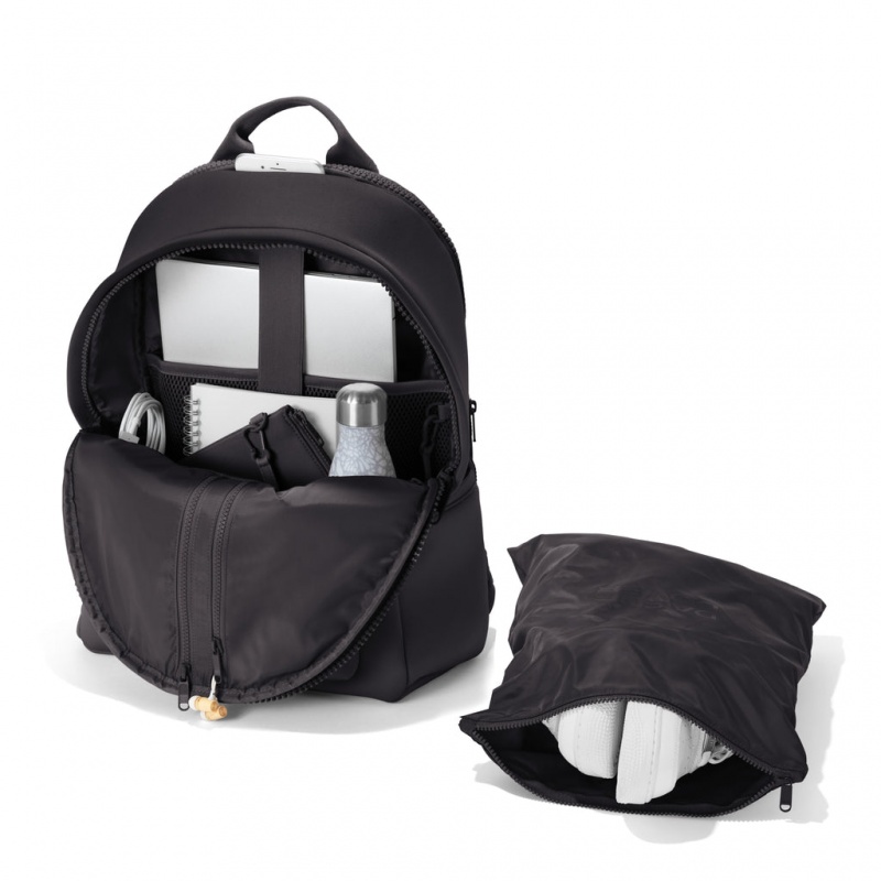 Mochilas Dagne Dover Dakota Neoprene Large Negras | RYNL94156